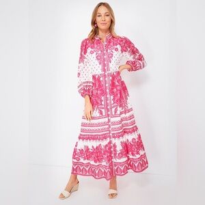 Farm Rio Woodcut Eng Dress - GREAT CONDITION!!!